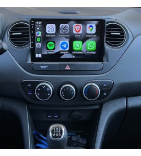 Autoradio Android Hyundai i10 2013-2019 Apple CarPlay 10 pollici