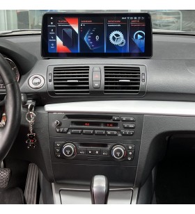 Autoradio Android BMW Serie 1 E8x 2004-2013 Apple CarPlay 12,3 pollici