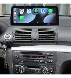 Autoradio Android BMW Serie 1 E8x 2004-2013 Apple CarPlay 12,3 pollici