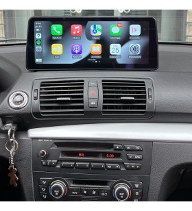 Autoradio Android BMW Serie 1 E8x 2004-2013 Apple CarPlay 12,3 pollici