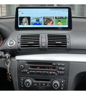 Autoradio Android BMW Serie 1 E8x 2004-2013 Apple CarPlay 12,3 pollici