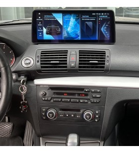 Autoradio Android BMW Serie 1 E8x 2004-2013 Apple CarPlay 12,3 pollici