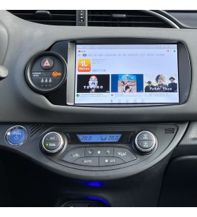 Autoradio Android Toyota Yaris XP130 2011-2020 Apple CarPlay 9 pollici