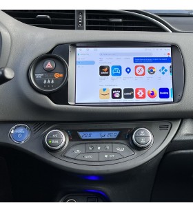 Autoradio Android Toyota Yaris XP130 2011-2020 Apple CarPlay 9 pollici