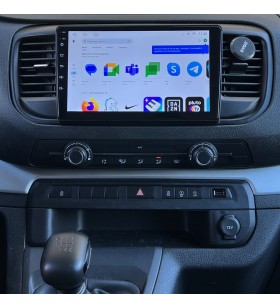 Autoradio Android Toyota Proace II 2016-2023 Apple CarPlay 10 pollici