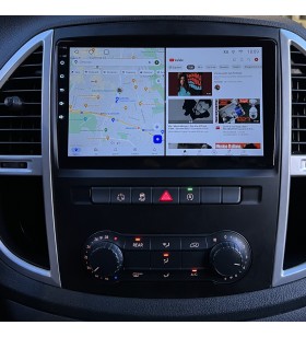 Autoradio Android Mercedes Vito W639 2003-2014 Apple CarPlay 10,4 pollici