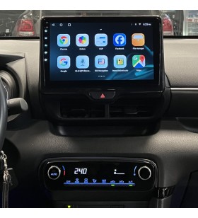 Autoradio Android Toyota Yaris XP210 2020-2024 Apple CarPlay 10 pollici