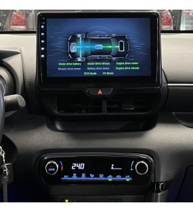 Autoradio Android Toyota Yaris XP210 2020-2024 Apple CarPlay 10 pollici