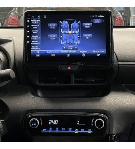 Autoradio Android Toyota Yaris XP210 2020-2024 Apple CarPlay 10 pollici
