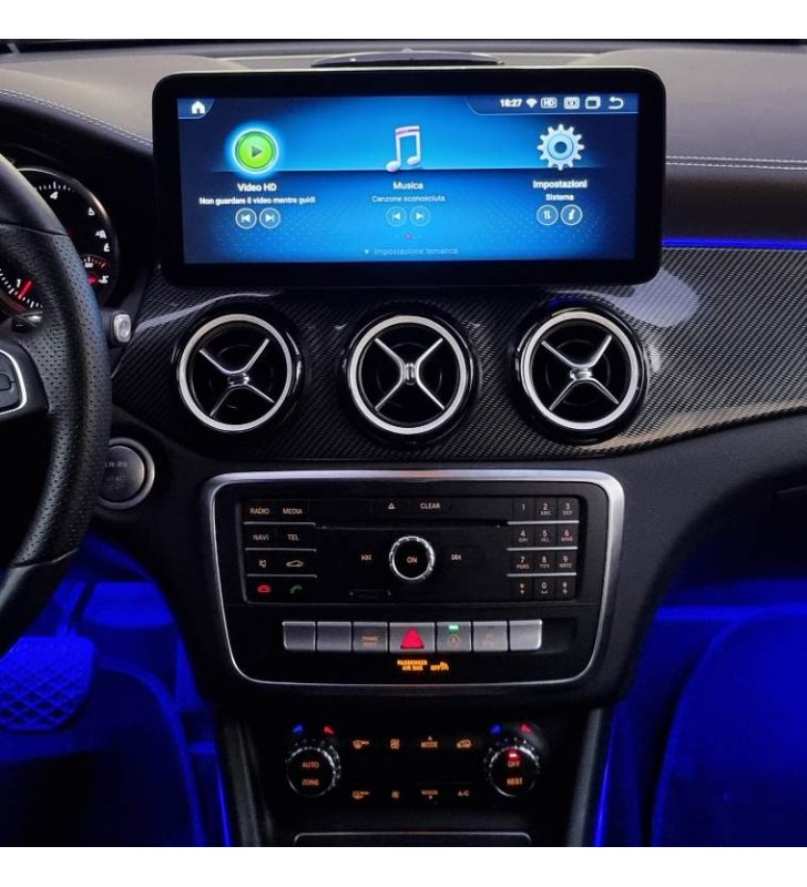 Autoradio Android Mercedes Classe B W246 2011-2018 Apple CarPlay 12,3 pollici
