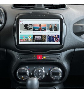 Autoradio Android Jeep Renegade 2014-2022 Apple CarPlay 10 pollici