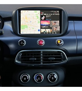 Autoradio Android Fiat 500X 2015-2022 Apple CarPlay 10 pollici