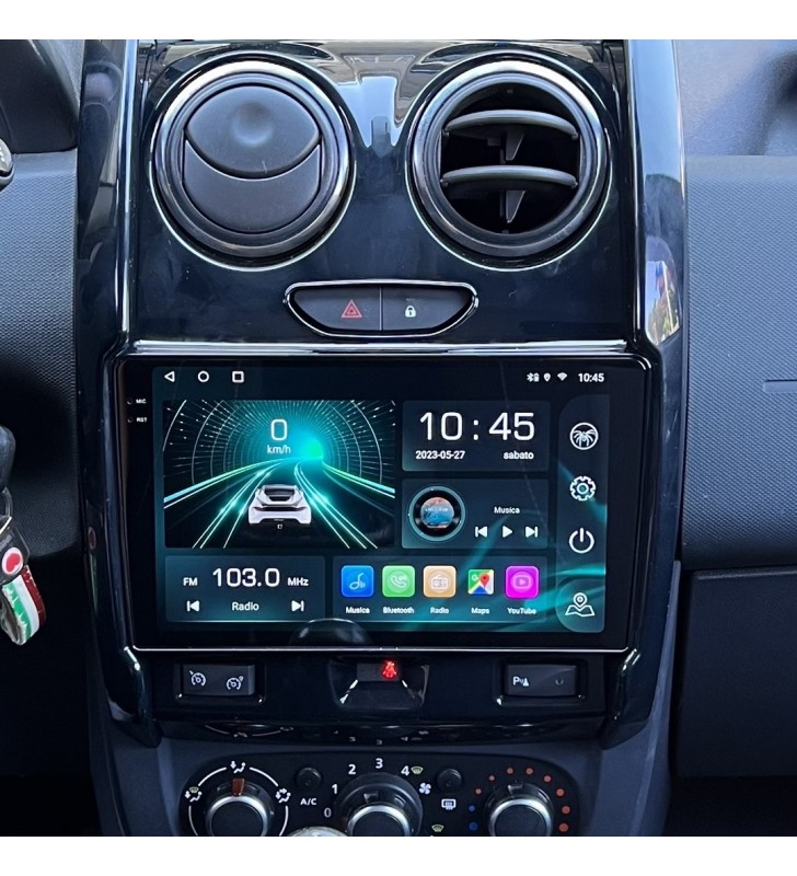 Autoradio Android Dacia Duster 2013-2017 Apple CarPlay 10 pollici