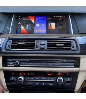 Autoradio Android BMW Serie 5 F1x 2010-2017 Apple CarPlay 10 pollici