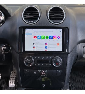Autoradio Android Mercedes ML W164 2005-2011 Apple CarPlay 10,1 pollici