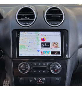Autoradio Android Mercedes ML W164 2005-2011 Apple CarPlay 10,1 pollici