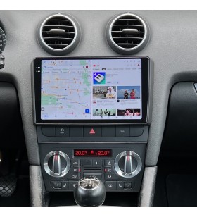 Autoradio Android Audi A3 2003-2013 Apple CarPlay 10 pollici