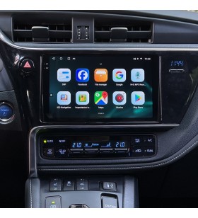 Autoradio Android Toyota Auris E180 2012-2018 Apple CarPlay 9 pollici