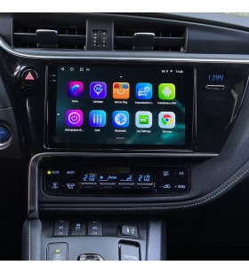 Autoradio Android Toyota Auris E180 2012-2018 Apple CarPlay 9 pollici