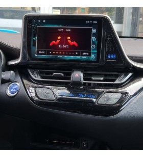 Autoradio Android Toyota C-HR AX10 2016-2023 Apple CarPlay 10 pollici