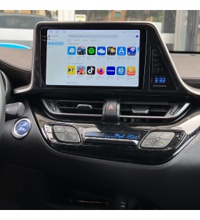 Autoradio Android Toyota C-HR AX10 2016-2023 Apple CarPlay 10 pollici