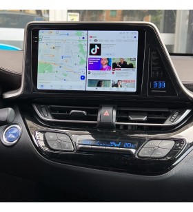Autoradio Android Toyota C-HR AX10 2016-2023 Apple CarPlay 10 pollici