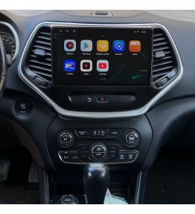 Autoradio Android Jeep Cherokee 2014-2018 Apple CarPlay 10 pollici