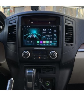 Autoradio Android Mitsubishi Pajero 2008-2011 Apple CarPlay 10 pollici