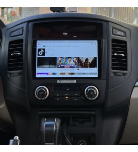 Autoradio Android Mitsubishi Pajero 2008-2011 Apple CarPlay 10 pollici