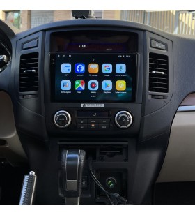 Autoradio Android Mitsubishi Pajero 2008-2011 Apple CarPlay 10 pollici