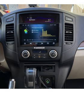 Autoradio Android Mitsubishi Pajero 2008-2011 Apple CarPlay 10 pollici