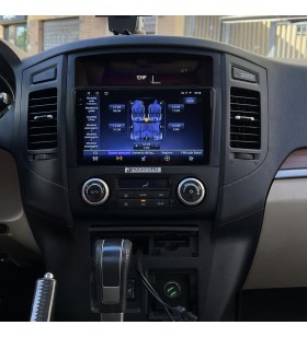 Autoradio Android Mitsubishi Pajero 2008-2011 Apple CarPlay 10 pollici