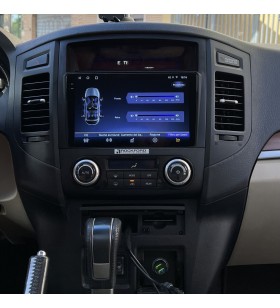 Autoradio Android Mitsubishi Pajero 2008-2011 Apple CarPlay 10 pollici