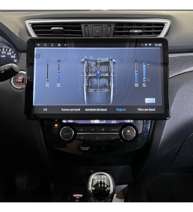 Autoradio Android Nissan Qashqai J11 2014-2021 Apple CarPlay 13,6 pollici
