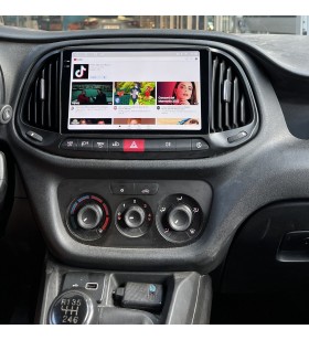 Autoradio Android Fiat Doblò 2010-2015 Apple CarPlay 10 pollici