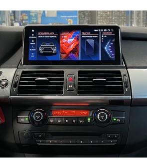 Autoradio Android BMW X6 E71 2008-2014 Apple CarPlay 10,25 pollici