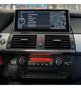 Autoradio Android BMW X6 E71 2008-2014 Apple CarPlay 10,25 pollici