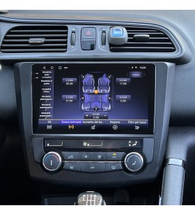 Autoradio Android Renault Kadjar 2015-2022 Apple CarPlay 10 pollici