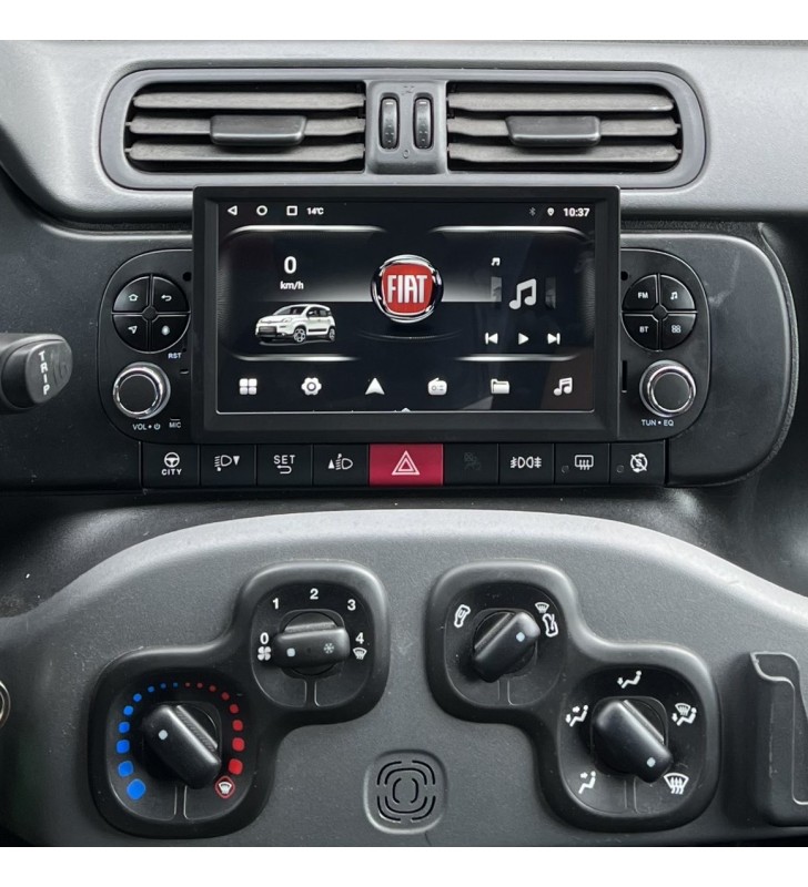 Autoradio Android Fiat Panda 2012-2020 Apple CarPlay 7 pollici