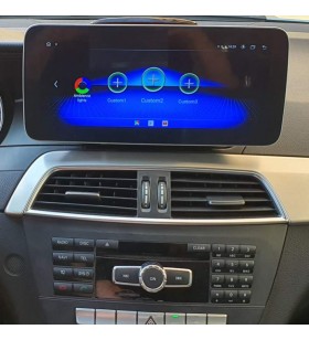 Autoradio Android Mercedes Classe C W204 2011-2014 Apple CarPlay 10,25 pollici
