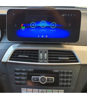 Autoradio Android Mercedes Classe C W204 2011-2014 Apple CarPlay 10,25 pollici