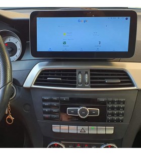 Autoradio Android Mercedes Classe C W204 2011-2014 Apple CarPlay 10,25 pollici
