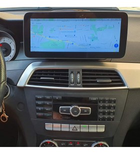 Autoradio Android Mercedes Classe C W204 2011-2014 Apple CarPlay 10,25 pollici