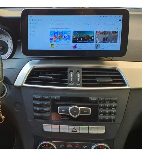 Autoradio Android Mercedes Classe C W204 2011-2014 Apple CarPlay 10,25 pollici