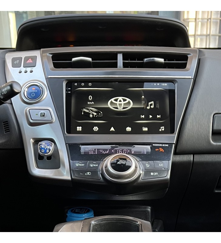 Autoradio Android Toyota Prius XW30 2009-2015 Apple CarPlay 9 pollici