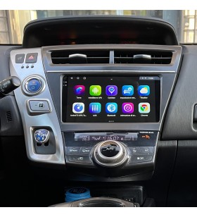 Autoradio Android Toyota Prius XW30 2009-2015 Apple CarPlay 9 pollici