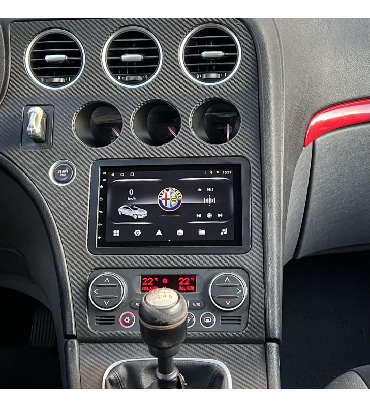 Autoradio Android Alfa Romeo Brera 2005-2010, 7 pollici, CarPlay e Android Auto