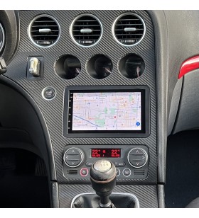 Navigazione GPS su autoradio Android Alfa Romeo Brera