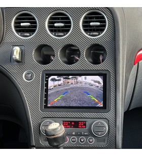 Telecamera posteriore su autoradio Android Alfa Romeo Brera