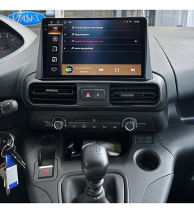 Autoradio Android Peugeot Rifter 2018-2024 Apple CarPlay 10 pollici
